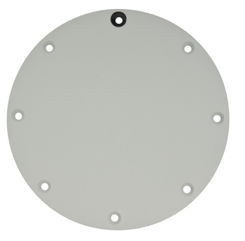 BROADBEAMED/TNC connector, horn type antenna, flat mounting, TSO